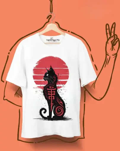 T-shirt inspiré de l’art japonais